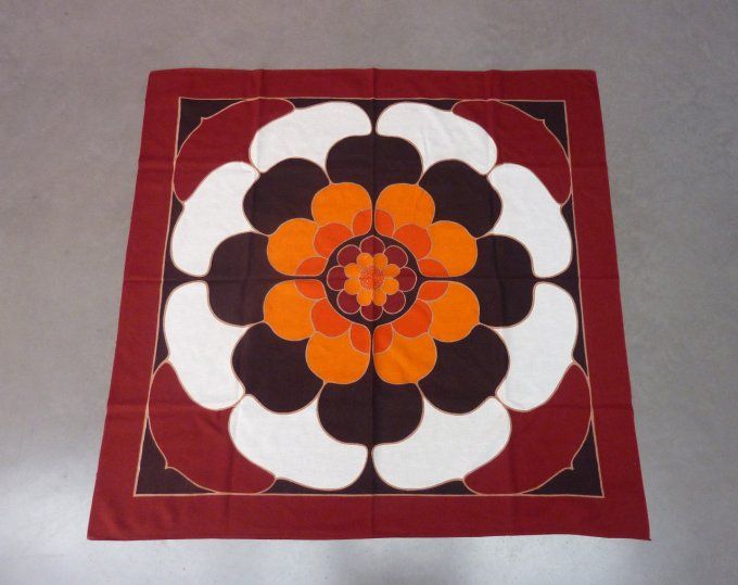 Nappe vintage "Fleur"